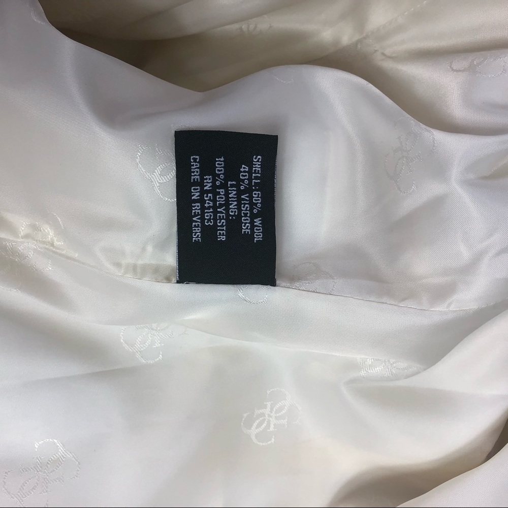 Guess double breasted cream coat XL - Picture 8 of 8